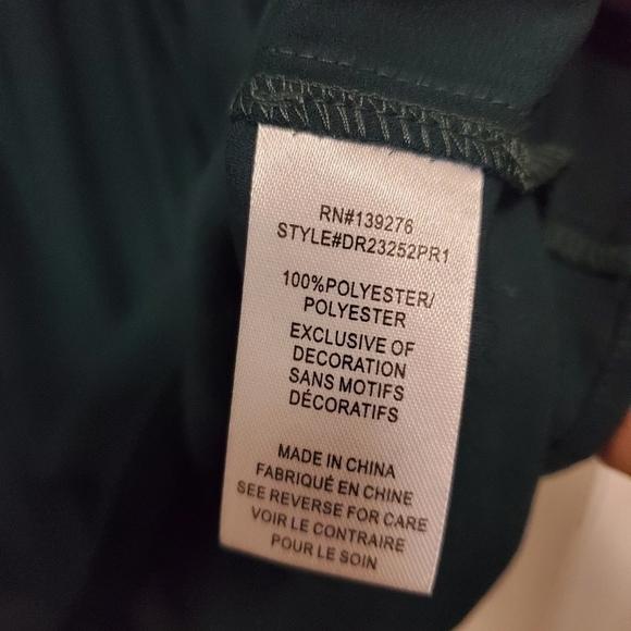 Daniel Rainn Green Blouse Size Medium, Business Casual - Picture 8 of 9